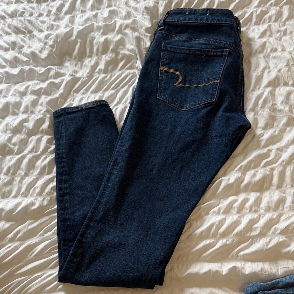 American Eagle Outfitters Dark Indigo Skinny Jeans